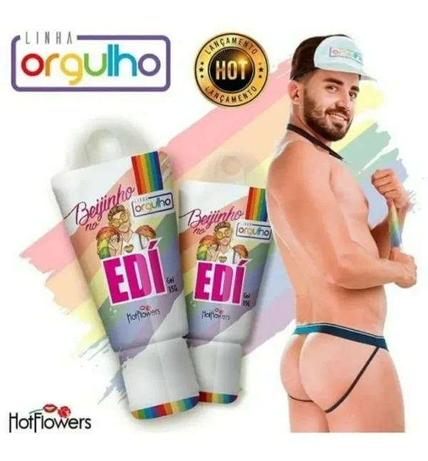 GEL PARA ORAL BEIJO GREGO HOT FLOWERS BEIJINHO NO EDI 15G - Imagem 6