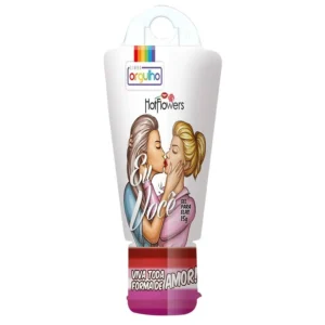 GEL PARA ORAL BEIJO GREGO HOT FLOWERS EU E VOCÊ 15G