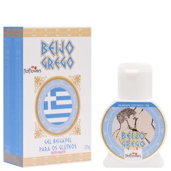 GEL PARA SEXO ANAL BEIJO GREGO HOT FLOWERS BEIJO GREGO 20G - Imagem 4