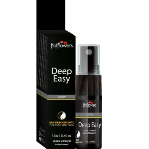 GEL DESSENSIBLIZANTE PARA SEXO ANAL HOT FLOWERS DEEP EASY SPRAY 12ML