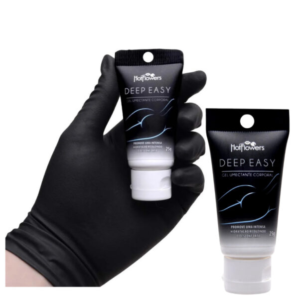 GEL DESSENSIBLIZANTE PARA SEXO ANAL HOT FLOWERS DEEP EASY 25G - Imagem 4