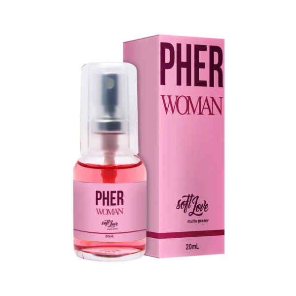 PERFUME AFRODISÍACO FEROMÔNIO SOFT LOVE PHER PASSION SPRAY 20ML - Imagem 2