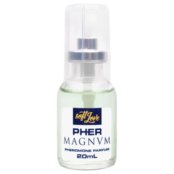 PERFUME AFRODISÍACO FEROMÔNIO SOFT LOVE PHER MAGNUM SPRAY 15ML - Imagem 2