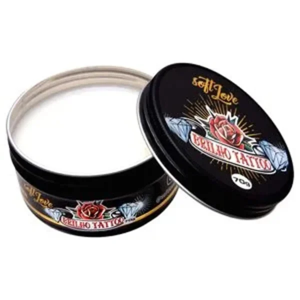 REALÇADOR DE TATUAGENS SOFT LOVE BRILHO TATOO 70G - Imagem 3