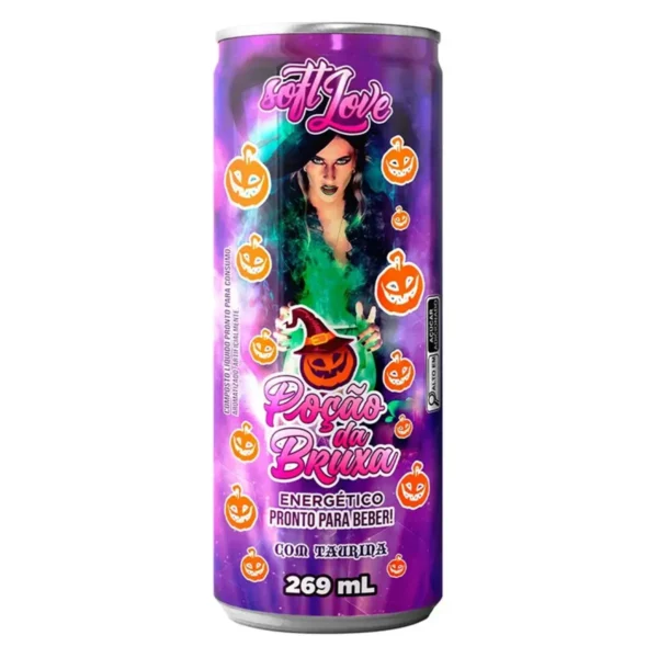 BEBIDA ENERGÉTICA SOFT LOVE POÇÃO DA BRUXA 269ML - Imagem 2