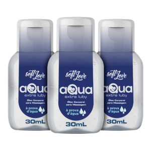 ÓLEO LUBRIFICANTE À PROVA D'ÁGUA AQUA EXTRA LUBY 30ML
