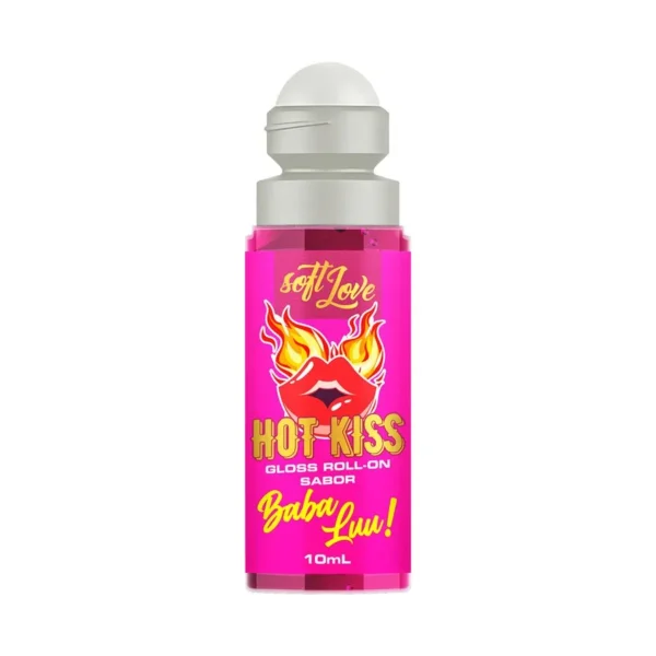 GLOSS LABIAL SABORIZADO SOFT LOVE HOT KISS 10ML 3 SABORES - Imagem 3