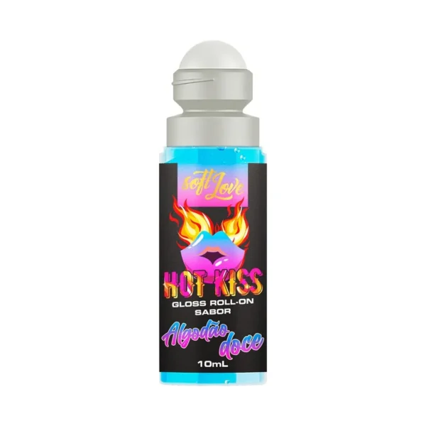 GLOSS LABIAL SABORIZADO SOFT LOVE HOT KISS 10ML 3 SABORES - Imagem 4