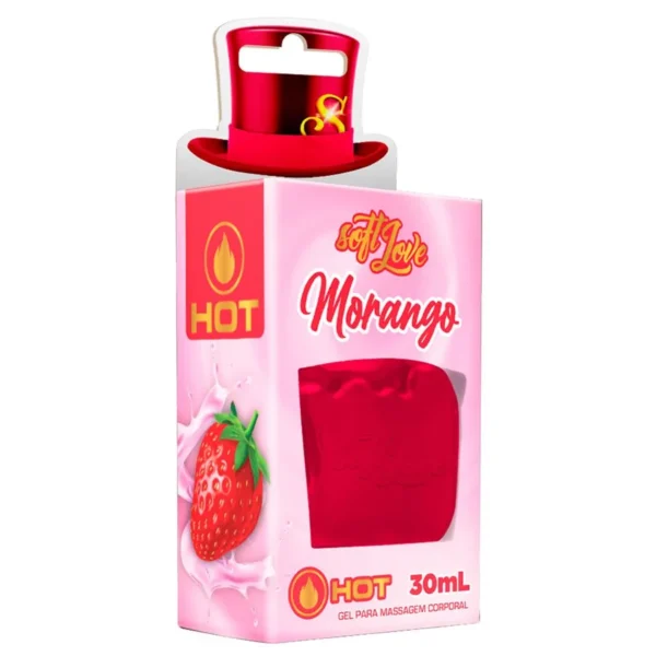 GEL BEIJÁVEL PARA SEXO ORAL TÉRMICO AROMATIZANTE SOFT LOVE HOT 30 ML 5 SABORES - Imagem 5