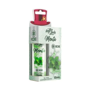 GEL BEIJÁVEL PARA SEXO ORAL TÉRMICO AROMATIZANTE SOFT LOVE ICE 15ML 4 SABORES