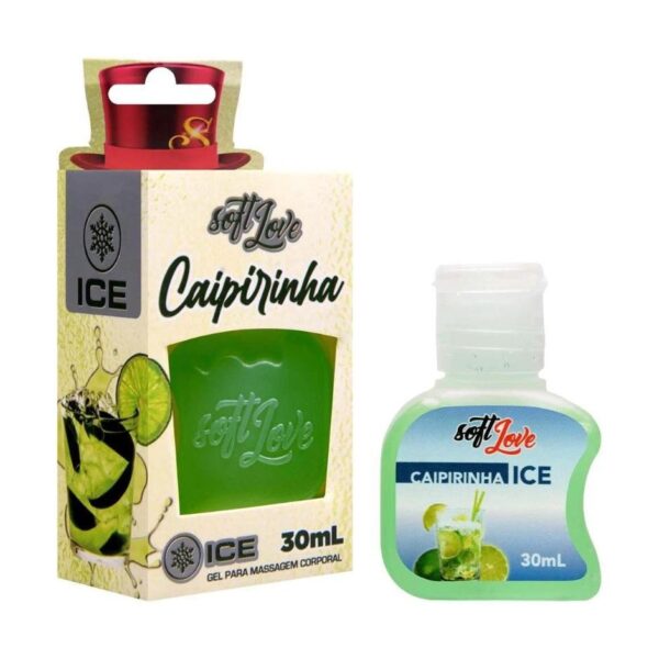 GEL BEIJÁVEL PARA SEXO ORAL TÉRMICO AROMATIZANTE SOFT LOVE ICE 30ML 4 SABORES - Imagem 3