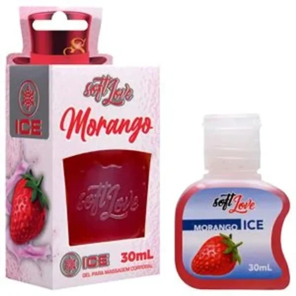 GEL BEIJÁVEL PARA SEXO ORAL TÉRMICO AROMATIZANTE SOFT LOVE ICE 30ML 4 SABORES - Imagem 5
