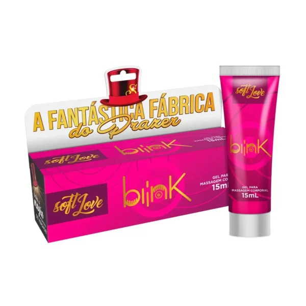 GEL DESSENSIBLIZANTE PARA SEXO ANAL SOFT LOVE BLINK 15ML - Imagem 2