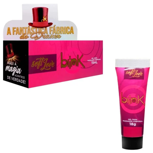 GEL DESSENSIBLIZANTE PARA SEXO ANAL SOFT LOVE BLINK 15ML - Imagem 4