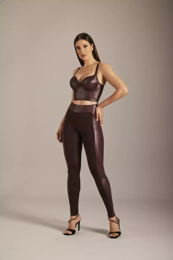 LEGGING MODELADORA DE MÉDIA COMPRESSÃO DIMODAS 206567 - Imagem 2
