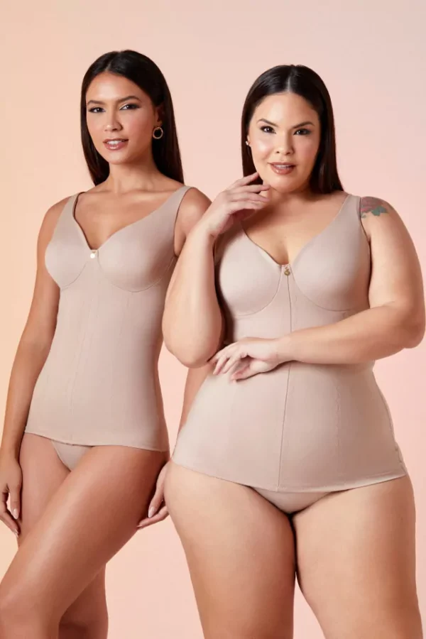 BLUSA EM MALHA DE MÉDIA COMPRESSÃO DIMODAS 66515