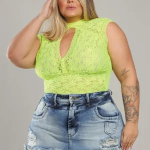 BODY PRINCESINHA PLUS TALLYTA 6197 TAMANHO G1 4 CORES