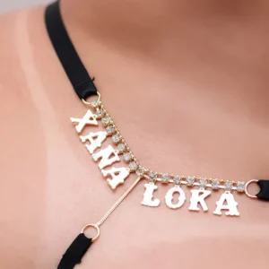CALCINHA PERSONALIZÁVEL STRASS PLUS TALLYTA 6156 PRETO TAMANHO G1