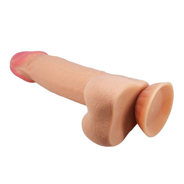 PENIS REALISTICO COM DUPLA CAMADA - SLIDING SKIN - 21.8X4.6 - BAILE - Imagem 2