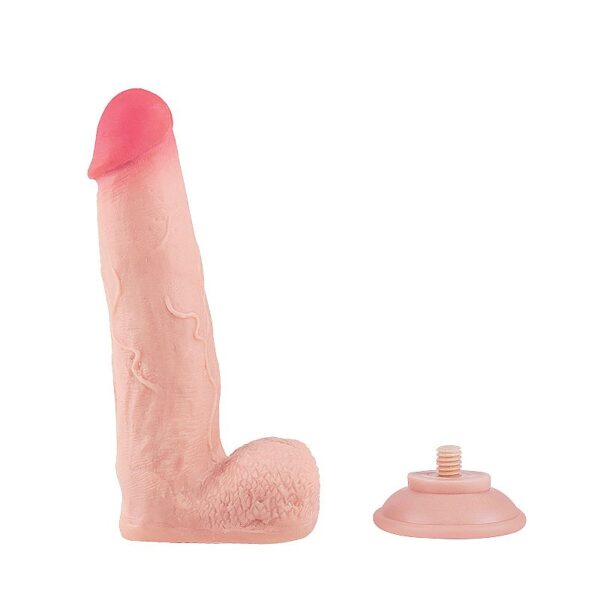 PENIS REALISTICO COM DUPLA CAMADA - 20,0X4,0CM - SI7973 - Imagem 6