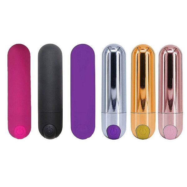 POWER BULLET COM 10 VIBRACOES - GREEN BABY - SI7621 (CONSULTE CORES)