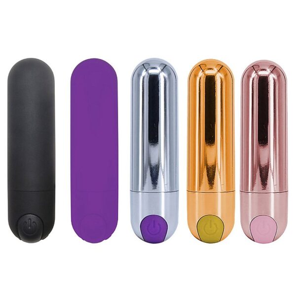 POWER BULLET COM 10 VIBRACOES - GREEN BABY - SI7621 (CONSULTE CORES) - Imagem 4