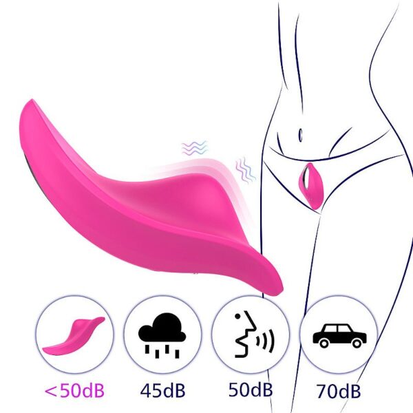 VIBRADOR DE CALCINHA RECARREGAVEL - A LONGA DISTANCIA - PANAME - SI7386 - APP (CONSULTE CORES) - Imagem 6