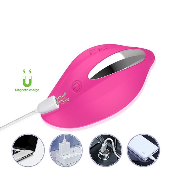 VIBRADOR DE CALCINHA RECARREGAVEL - A LONGA DISTANCIA - PANAME - SI7386 - APP (CONSULTE CORES) - Imagem 9