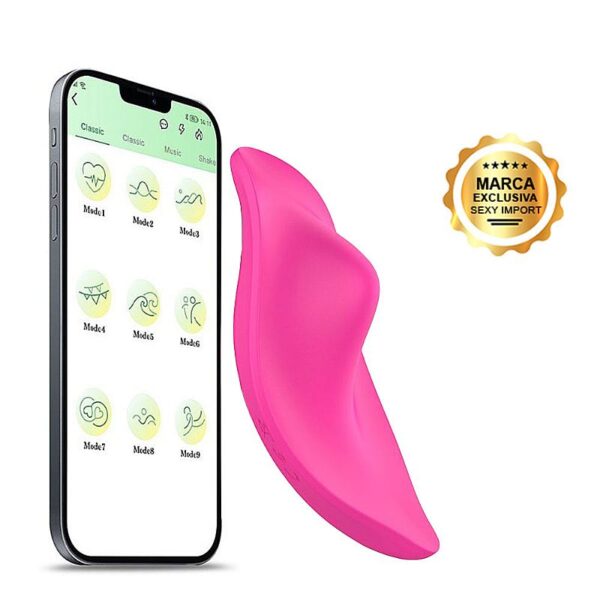 VIBRADOR DE CALCINHA RECARREGAVEL - A LONGA DISTANCIA - PANAME - SI7386 - APP (CONSULTE CORES) - Imagem 12