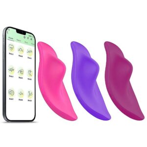 VIBRADOR DE CALCINHA RECARREGAVEL - A LONGA DISTANCIA - PANAME - SI7386 - APP (CONSULTE CORES)