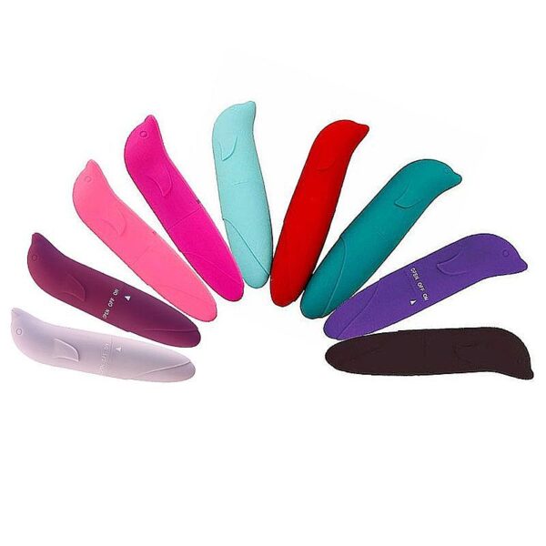 VIBRADOR DE PONTO G - GOLFINHO AVELUDADO - SI6178 (CONSULTE CORES)