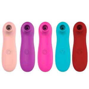 ESTIMULADOR DE CLITORIS COM FUNCAO DE PULSACAO - RECARREGAVEL - SI7159 (CONSULTE CORES)