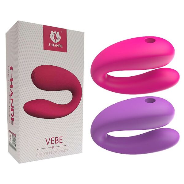 VIBRADOR DE CASAL - VEBE - S-HANDE - SI8792 (CONSULTE CORES) - Imagem 8