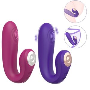 VIBRADOR DE PONTO G E CLITORIS - BOBBY - S-HANDE - SI8675 (CONSULTE CORES)