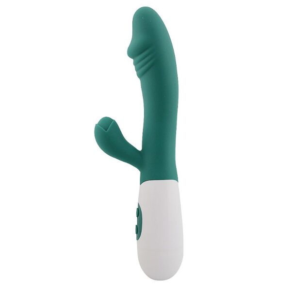 VIBRADOR DE PONTO G E CLITORIS - A PILHAS - SI7273 (CONSULTAR CORES) - Imagem 4