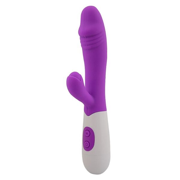 VIBRADOR DE PONTO G E CLITORIS - A PILHAS - SI7273 (CONSULTAR CORES) - Imagem 5