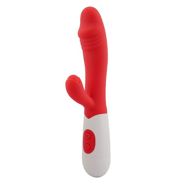 VIBRADOR DE PONTO G E CLITORIS - A PILHAS - SI7273 (CONSULTAR CORES) - Imagem 8