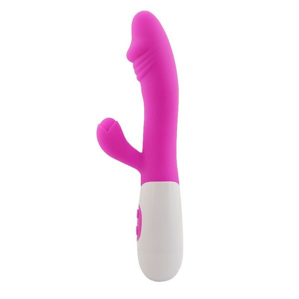 VIBRADOR DE PONTO G E CLITORIS - A PILHAS - SI7273 (CONSULTAR CORES) - Imagem 6