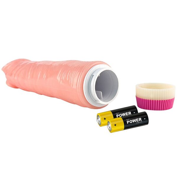 PENIS REALISTICO COM VIBRADOR ROTATIVO A PILHA - 22,5 X 4,3CM - SI8222 - Imagem 7