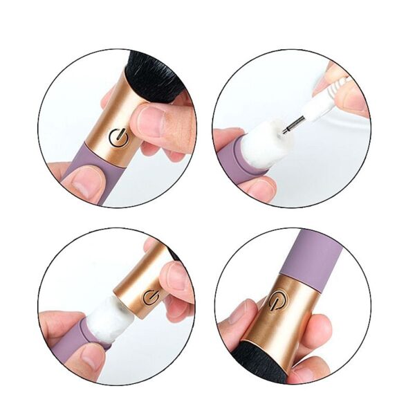 VIBRADOR DE PONTO G - PINCEL DE BLUSH - SI8318 (CONSULTE CORES) - Imagem 8