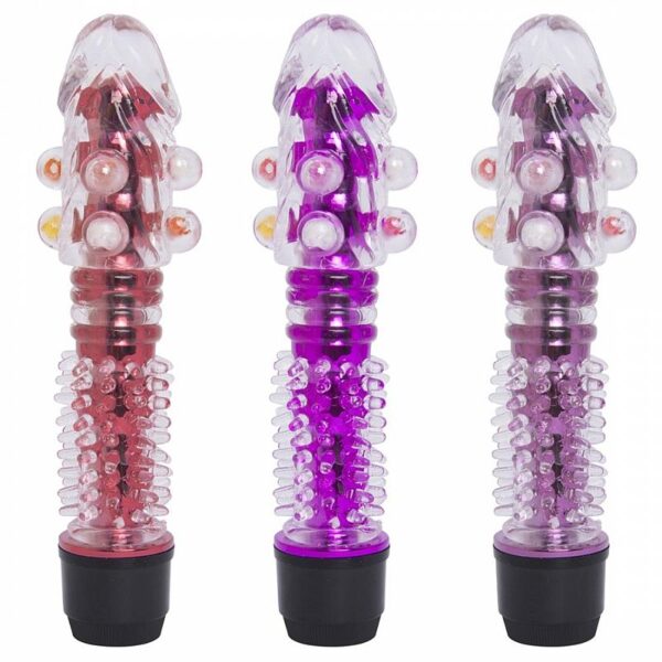 VIBRADOR AO ESTILO PERSONAL COM CAPA TEXTURIZADA - SI5462 (CONSULTE CORES) - Imagem 4
