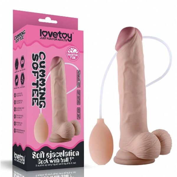 PRÓTESE MASTURBADORA - CUMMING SOFTEE - LOVETOY - SI6014