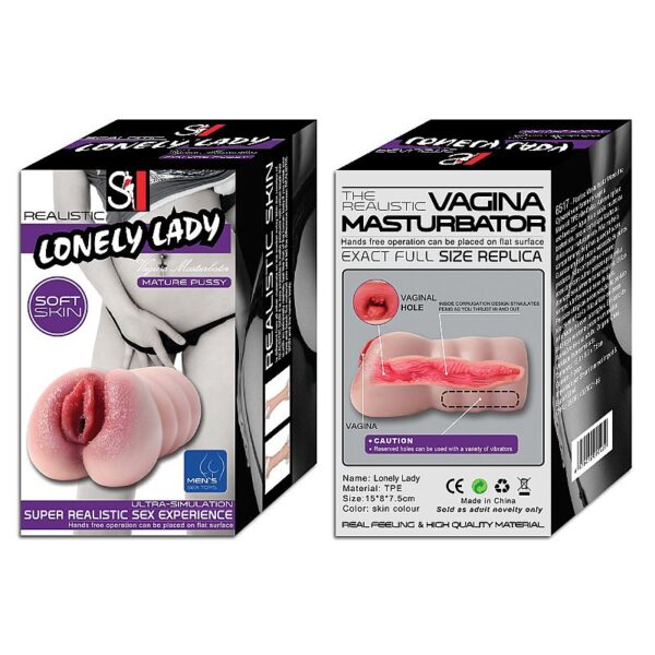 MASTURBADOR VAGINA - LONELY LADY - SI6517 - Imagem 7