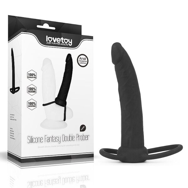 ANEL COMPANHEIRO - FANTASY DOUBLE PROBER - LOVETOY - SI6749 - Imagem 4