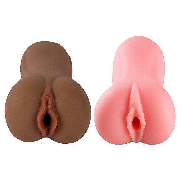MASTURBADOR MASCULINO EM CYBERSKIN - BOCA E VAGINA - SI6773 (CONSULTE CORES)