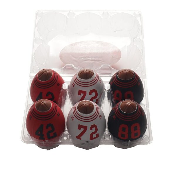 EGG RUGBY - MASTURBADOR MASCULINO - KIT COM 6 UNIDADES - MAGICAL KISS - SI6876