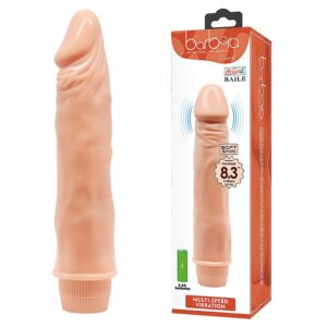 PRÓTESE REALÍSTICO COM VIBRADOR - BARBARA DWARF - 21,5X4CM - BAILE - SI6987
