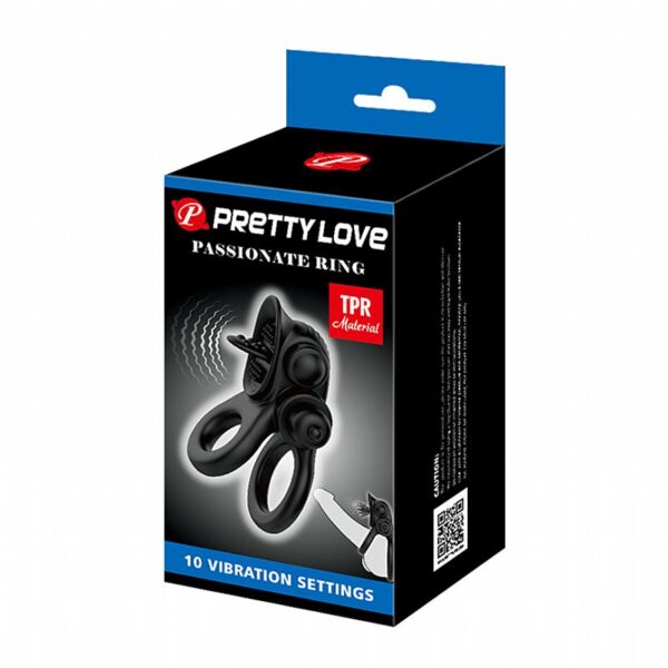 ANEL PENIANO COM VIBRADOR - PRETTY LOVE - SI7110 - Imagem 5
