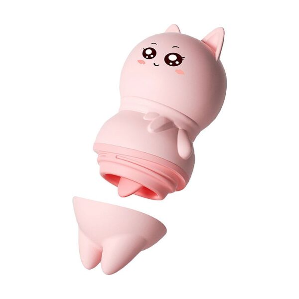 VIBRADOR DE CLITÓRIS FORMATO DE GATO - MAIG - SI7286 - Imagem 2