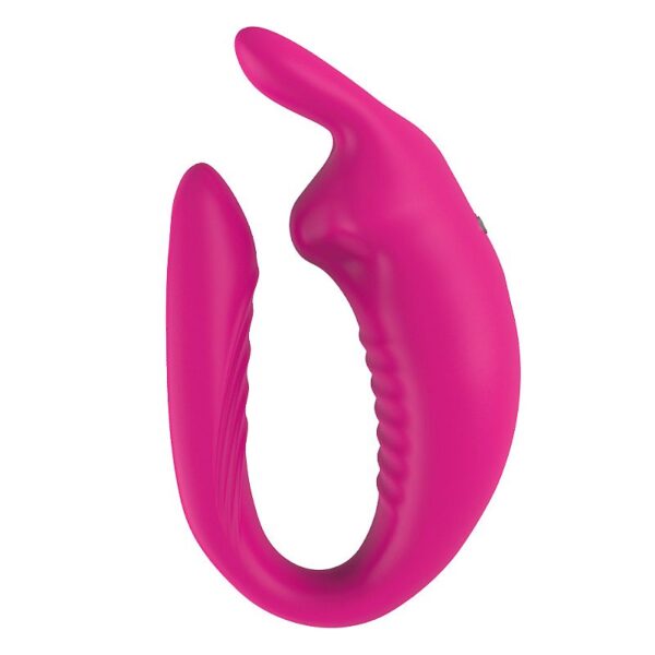 VIBRADOR DE CASAL - À LONGA DISTÂNCIA - HERA APP - SI7387 (CONSULTE CORES) - Imagem 3